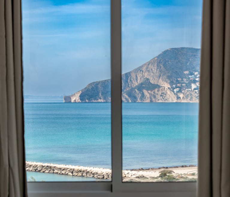 Appartement te huur in Calpe, PRINCESA en Calpe - Uitzichten
