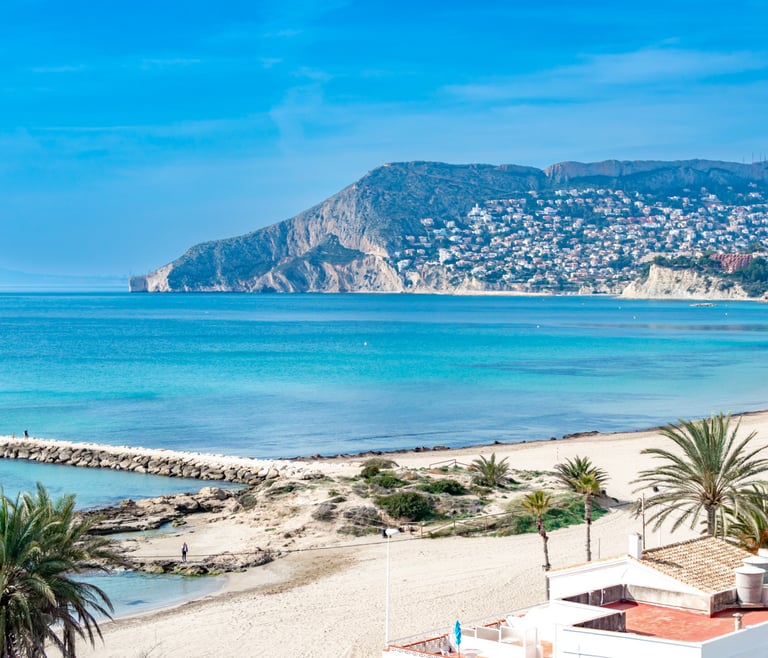Appartement te huur in Calpe, PRINCESA en Calpe - Uitzichten