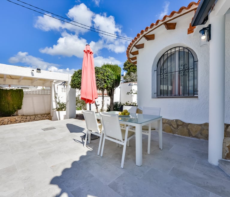 Alquiler de villa en Calpe, LIMON en Calpe - Terraza