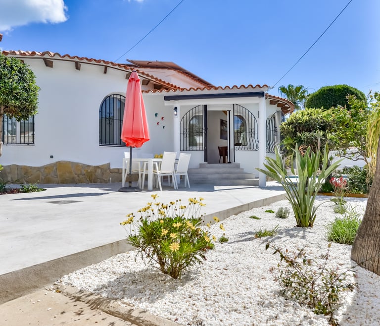 Alquiler de villa en Calpe, LIMON en Calpe - Terraza