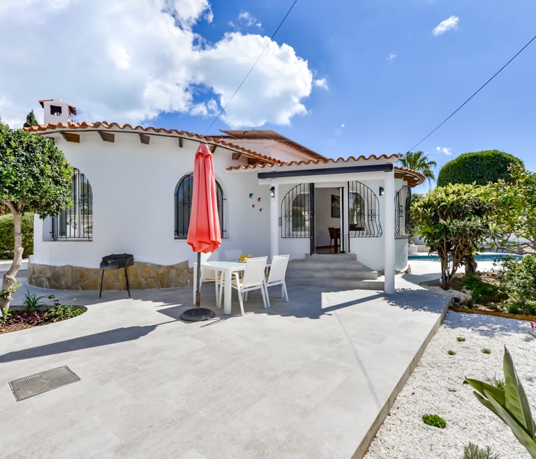 Alquiler de villa en Calpe, LIMON en Calpe - Terraza