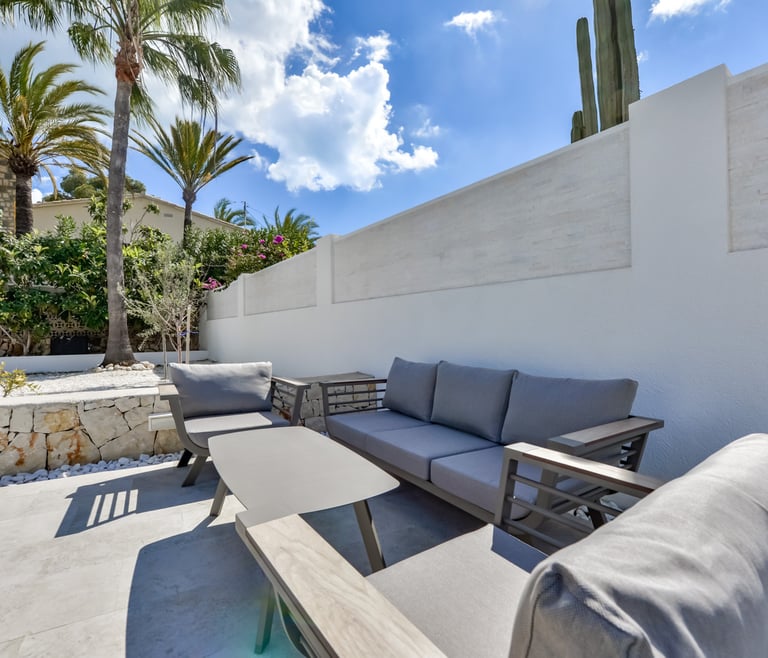 Alquiler de villa en Calpe, LIMON en Calpe - Terraza