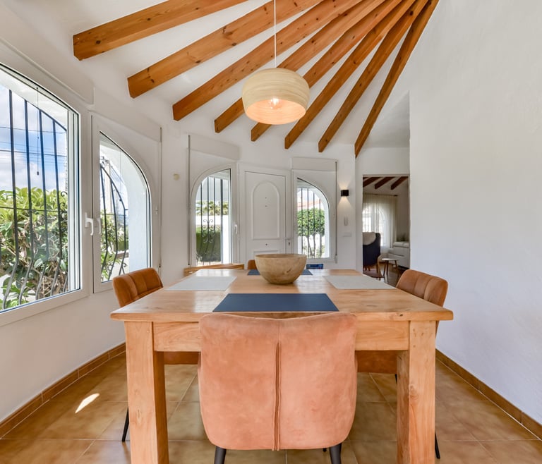 Alquiler de villa en Calpe, LIMON en Calpe - Comedor