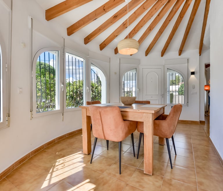 Alquiler de villa en Calpe, LIMON en Calpe - Comedor