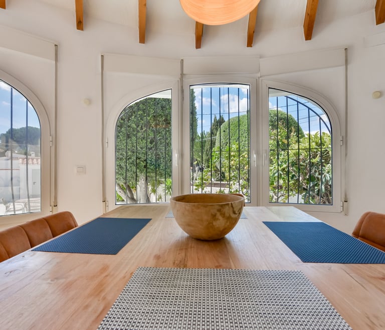 Alquiler de villa en Calpe, LIMON en Calpe - Comedor