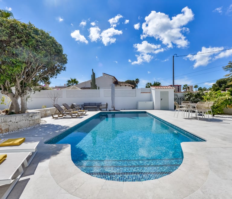 Alquiler de villa en Calpe, LIMON en Calpe - Piscina