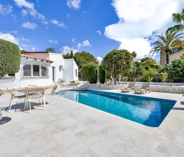 Alquiler de villa en Calpe, LIMON en Calpe - Piscina
