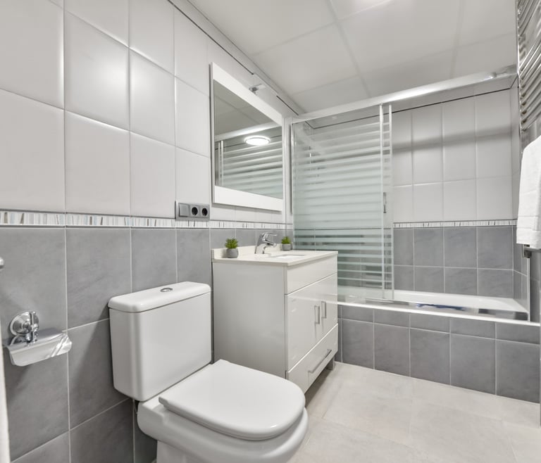 Appartement te huur in Calpe PARAISO MAR en Calpe - Badkamer