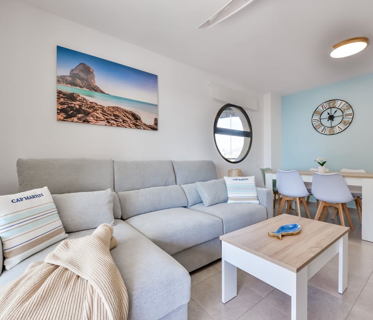 Appartement te huur in Calpe PARAISO MAR en Calpe - Salon