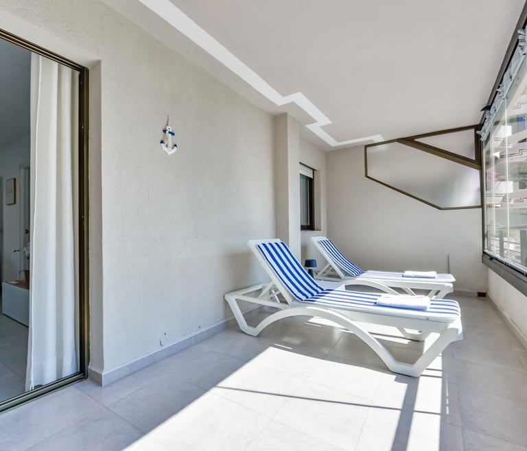 Appartement te huur in Calpe PARAISO MAR en Calpe - Terras
