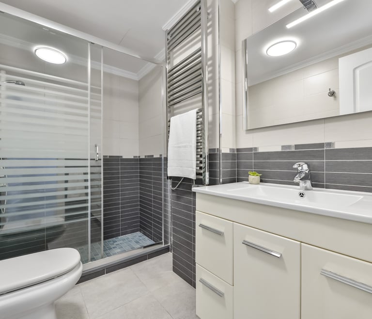 Appartement te huur in Calpe PARAISO MAR en Calpe - Badkamer
