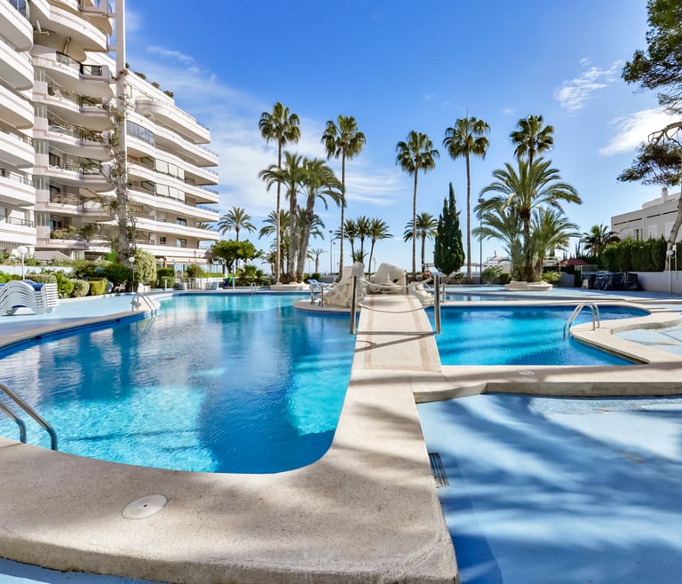 Appartement te huur in Calpe PARAISO MAR en Calpe - Zwembad