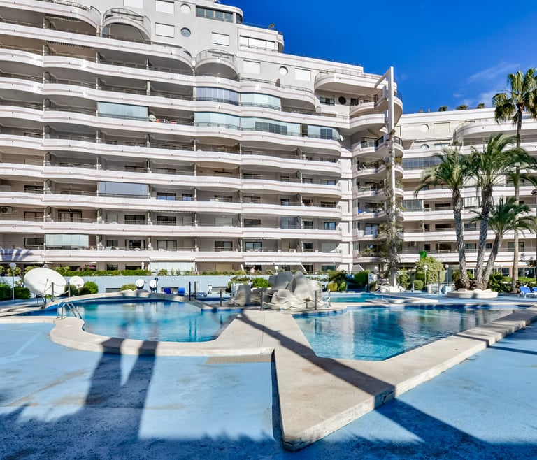 Appartement te huur in Calpe PARAISO MAR en Calpe - Voorzijde