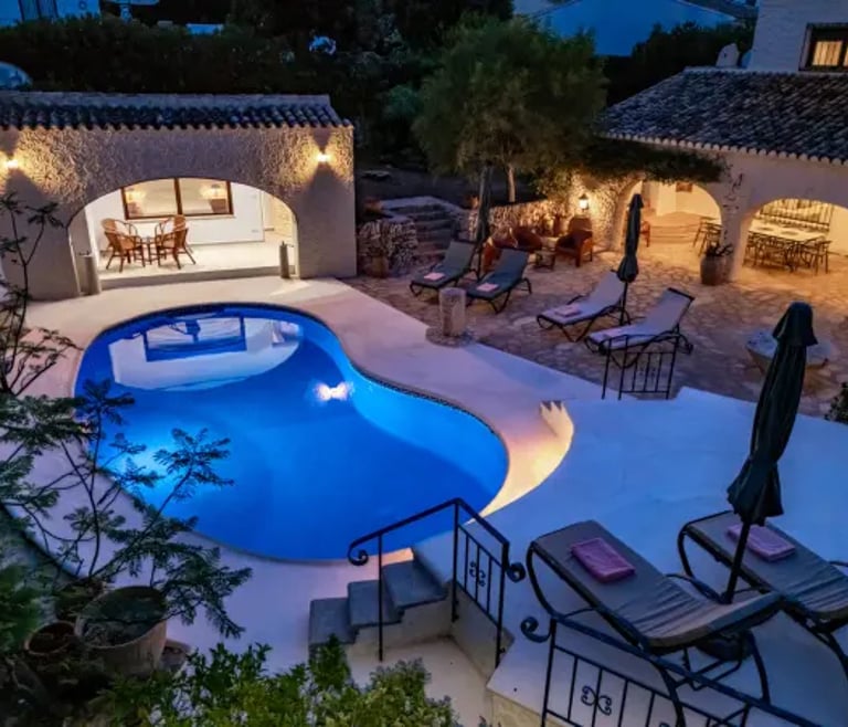 Alquiler de villa en Benissa FINCA DEL MAR en Benissa