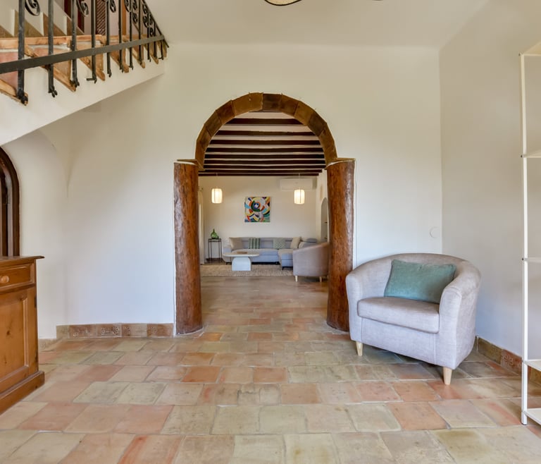 Alquiler de villa en Benissa FINCA DEL MAR en Benissa - Salón