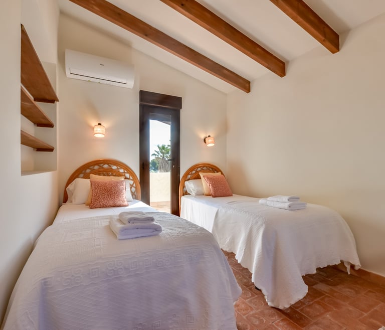 Alquiler de villa en Benissa FINCA DEL MAR en Benissa - Habitaciones