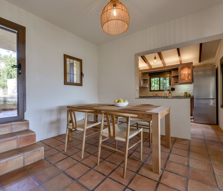 Alquiler de villa en Benissa FINCA DEL MAR en Benissa - Cocina