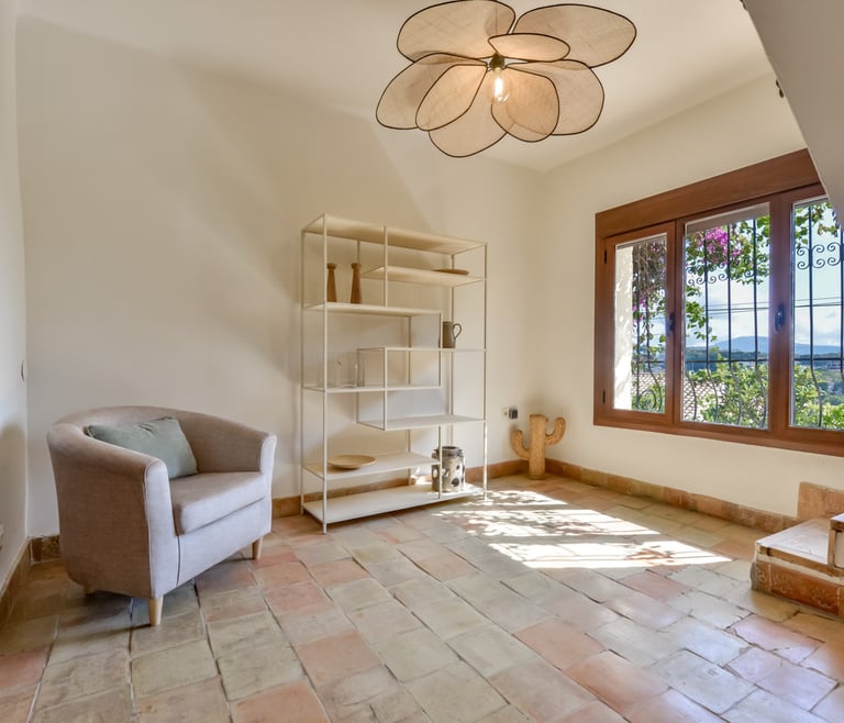 Alquiler de villa en Benissa FINCA DEL MAR en Benissa - Salón