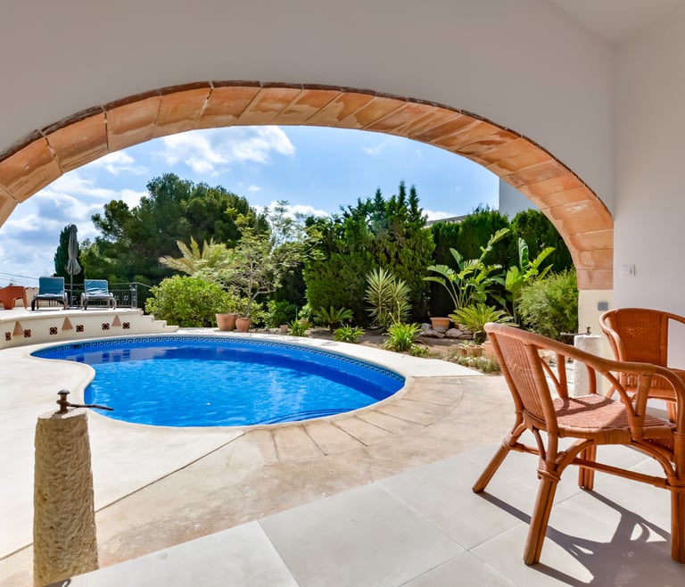 Alquiler de villa en Benissa FINCA DEL MAR en Benissa - Piscina
