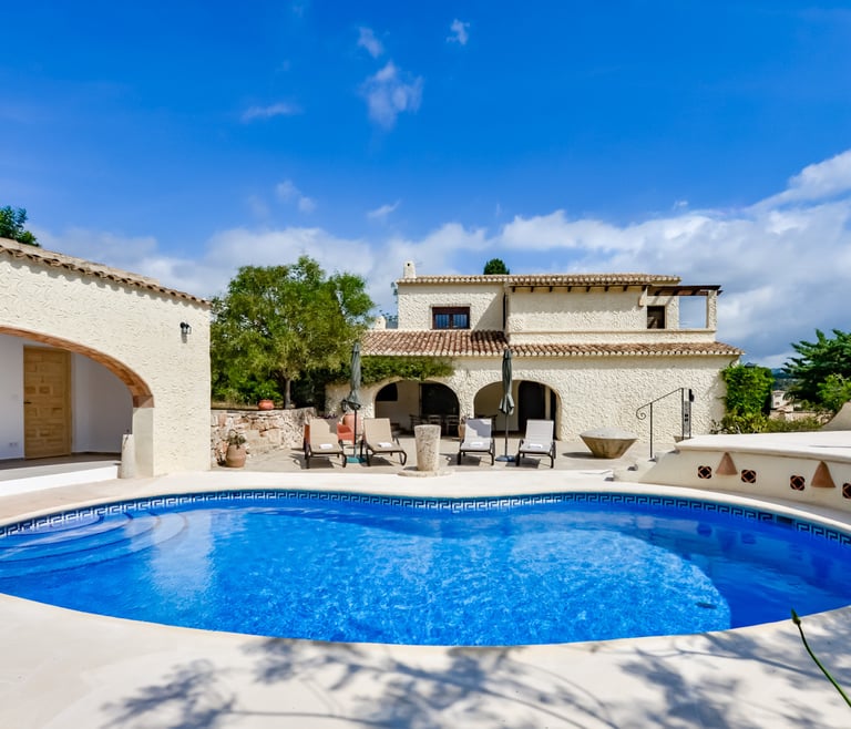 Alquiler de villa en Benissa FINCA DEL MAR en Benissa - Piscina