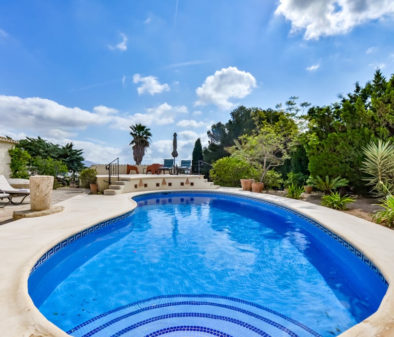 Alquiler de villa en Benissa FINCA DEL MAR en Benissa - Piscina