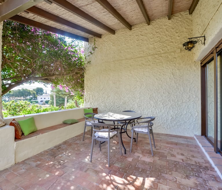 Alquiler de villa en Benissa FINCA DEL MAR en Benissa - Terraza