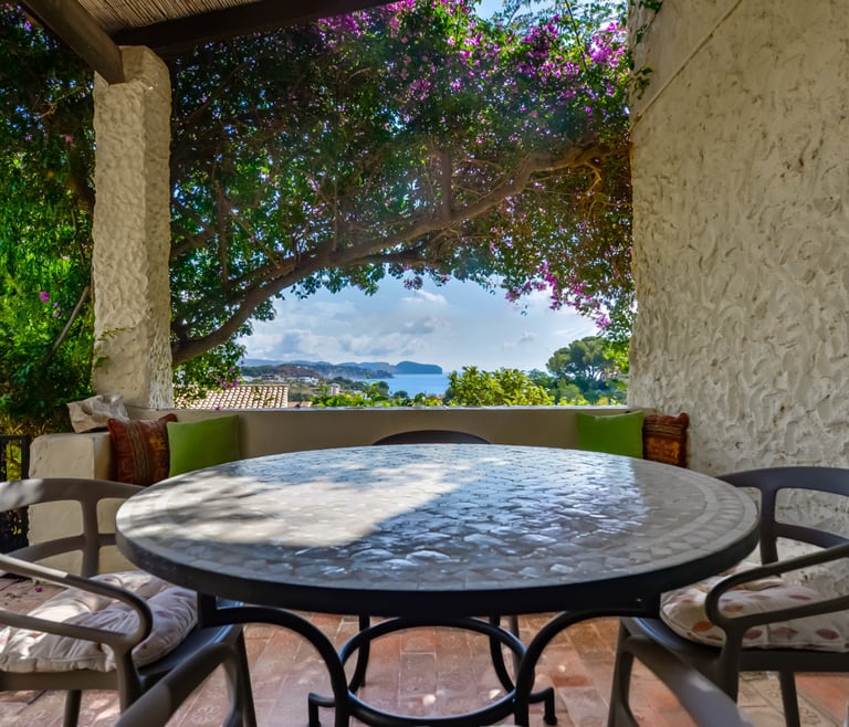 Alquiler de villa en Benissa FINCA DEL MAR en Benissa - Terraza