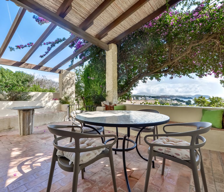Alquiler de villa en Benissa FINCA DEL MAR en Benissa - Terraza