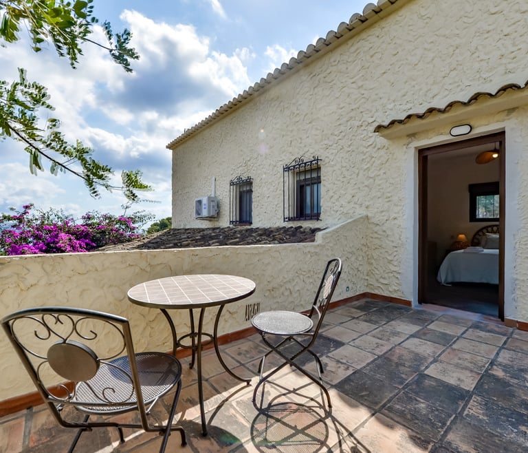 Alquiler de villa en Benissa FINCA DEL MAR en Benissa - Terraza