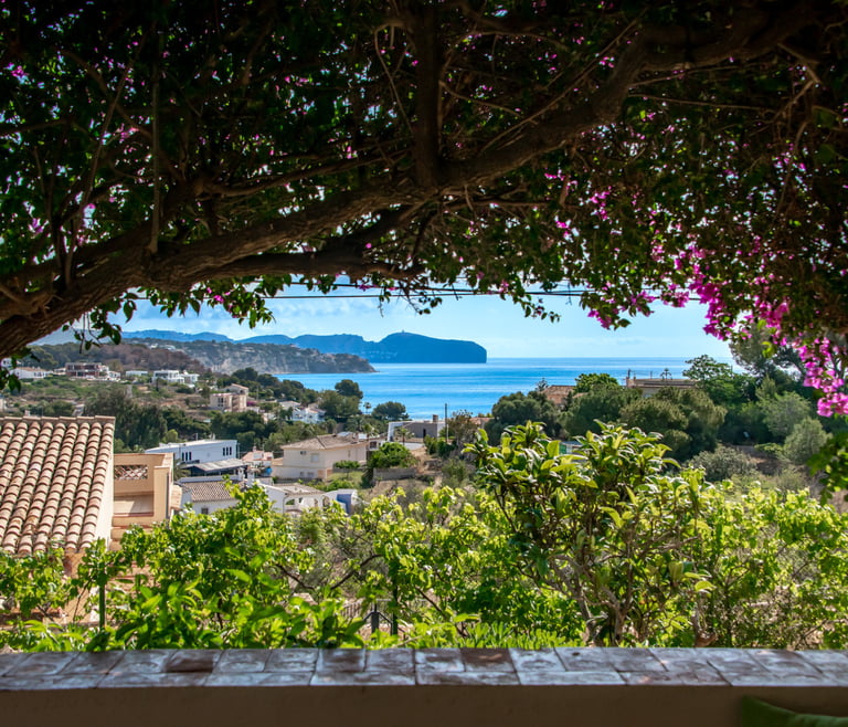 Alquiler de villa en Benissa FINCA DEL MAR en Benissa - Vistas