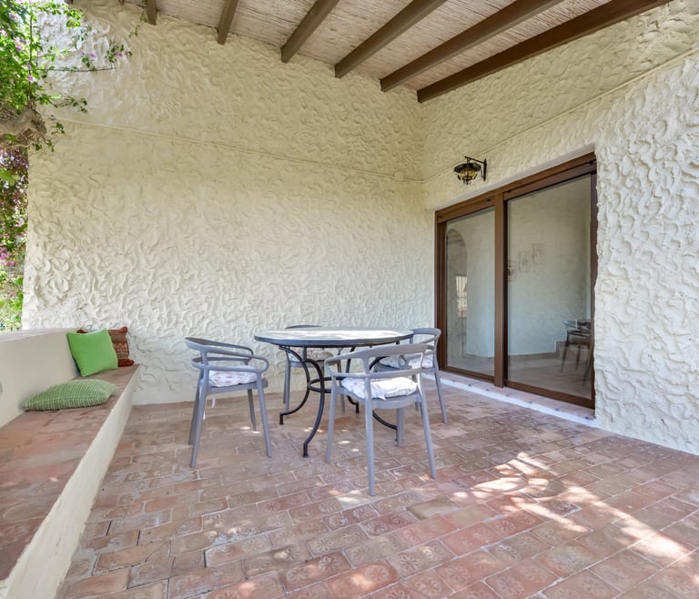 Alquiler de villa en Benissa FINCA DEL MAR en Benissa - Terraza