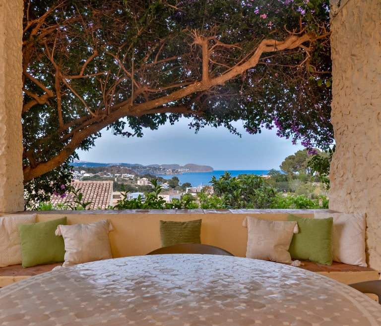 Alquiler de villa en Benissa FINCA DEL MAR en Benissa - Vistas