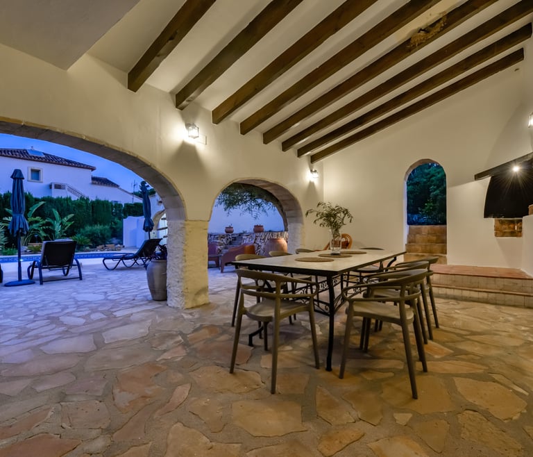 Alquiler de villa en Benissa FINCA DEL MAR en Benissa - Terraza