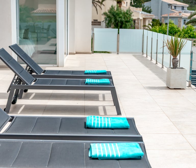Villa te huur in Calpe CLAUDY en Calpe - Terras