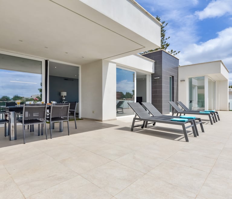 Villa te huur in Calpe CLAUDY en Calpe - Terras