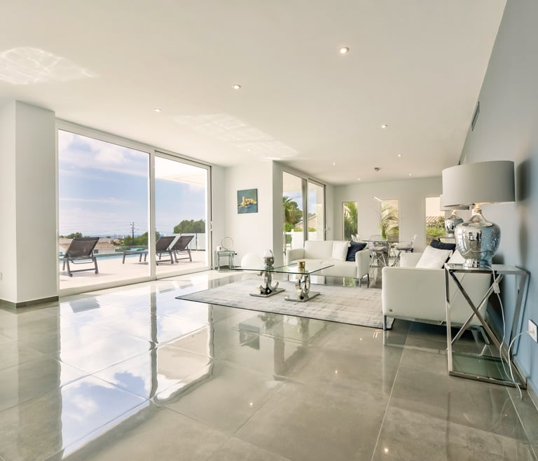 Villa te huur in Calpe CLAUDY en Calpe - Salon