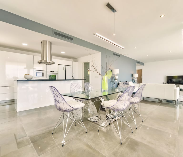 Villa te huur in Calpe CLAUDY en Calpe - Eetkamer
