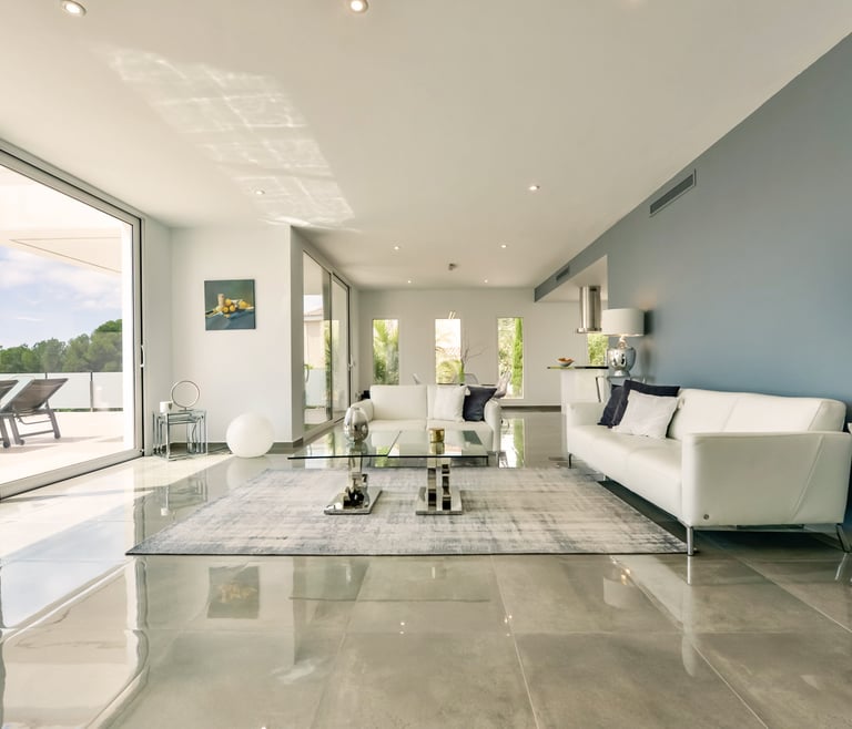 Villa te huur in Calpe CLAUDY en Calpe - Salon