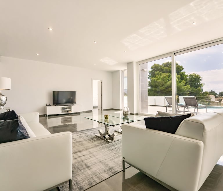 Villa te huur in Calpe CLAUDY en Calpe - Salon