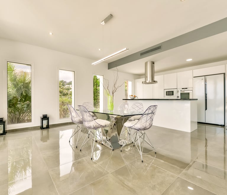 Villa te huur in Calpe CLAUDY en Calpe - Eetkamer