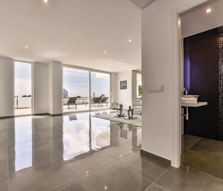 Villa te huur in Calpe CLAUDY en Calpe - Salon