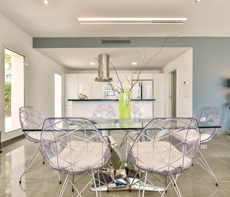 Villa te huur in Calpe CLAUDY en Calpe - Eetkamer