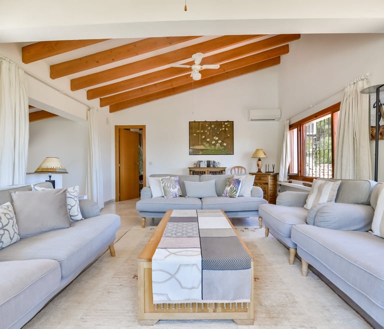 Alquiler de villa en Moraira PONENT en Moraira - Salón