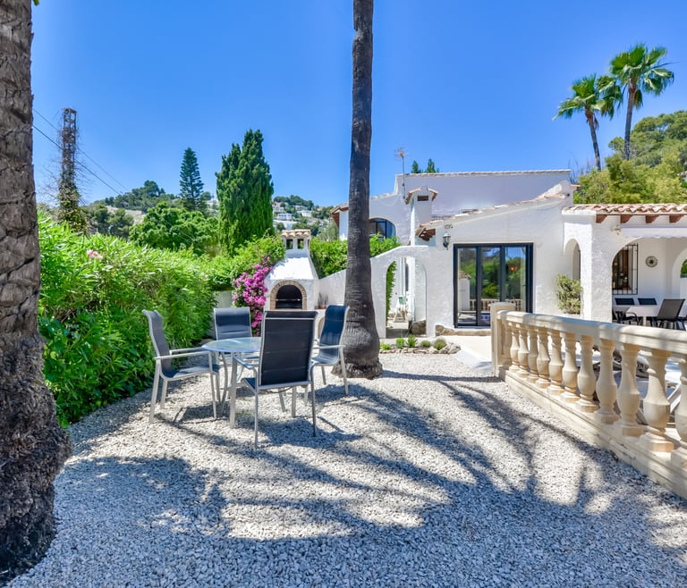 Alquiler de villa en Moraira PONENT en Moraira - Terraza
