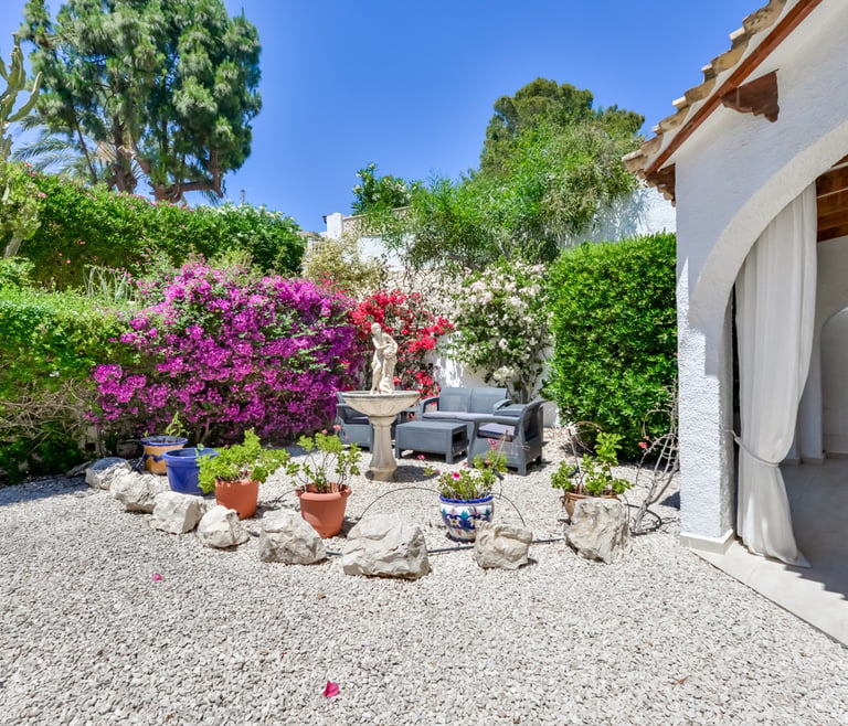 Alquiler de villa en Moraira PONENT en Moraira - Terraza