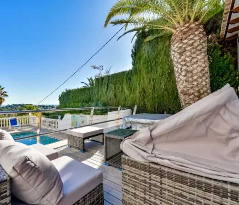 Alquiler de villa en Moraira, MIMOSA en Moraira