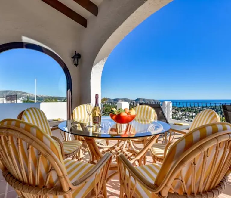 Alquiler de villa en Moraira, MIMOSA en Moraira