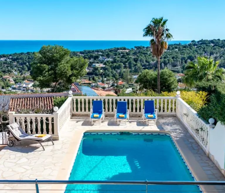 Alquiler de villa en Moraira, MIMOSA en Moraira