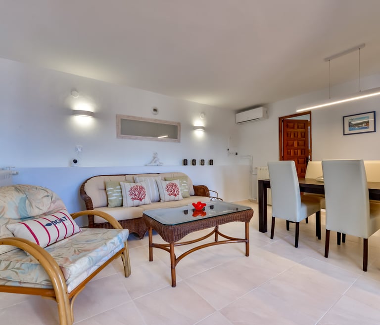 Alquiler de villa en Moraira, MIMOSA en Moraira - Salón