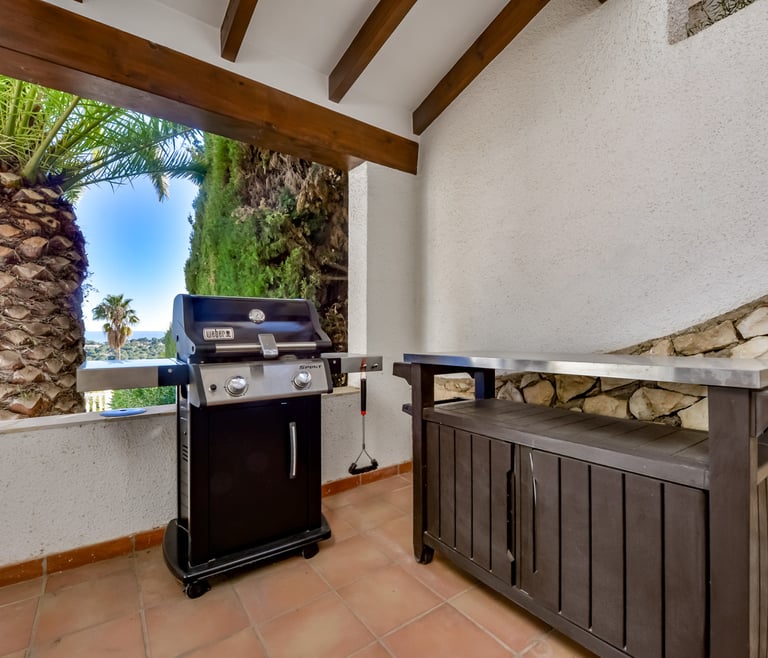 Alquiler de villa en Moraira, MIMOSA en Moraira - Terraza